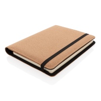 Eco Gifts Deluxe cork portfolio A5 with pen