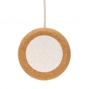Eco Gifts Cork and Wheat 5W wireless charger