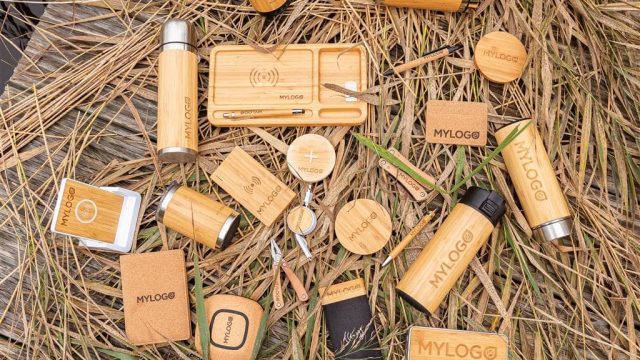 Sustainable promotional gifts made of bamboo