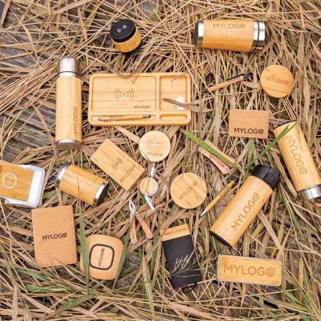 Sustainable promotional gifts made of bamboo