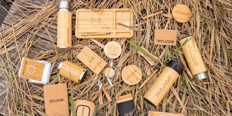 Sustainable promotional gifts made of bamboo