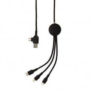 Chargers & Cables Light up logo 6-in-1 cable