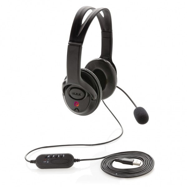 Headphones & Earbuds Over ear wired work headset