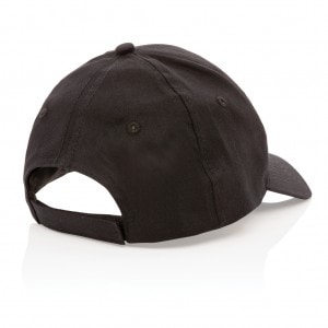 Bags & Travel & Textile Impact 6 panel 190gr Recycled cotton cap with AWARE tracer