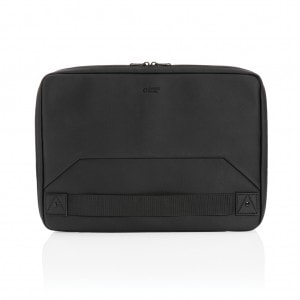 Bags & Travel & Textile Swiss Peak vegan leather laptop sleeve workstation PVC free