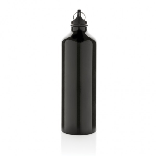Water Bottles XL aluminium waterbottle with carabiner
