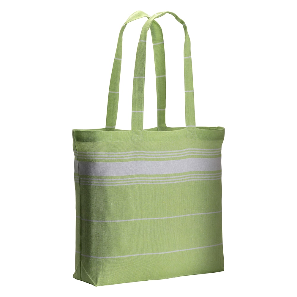 Cotton Cotton shopping bag fouta effect 48x35x12cm