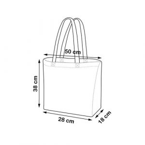 Eco Gifts Laminated rpet shopping bag with polyester handles