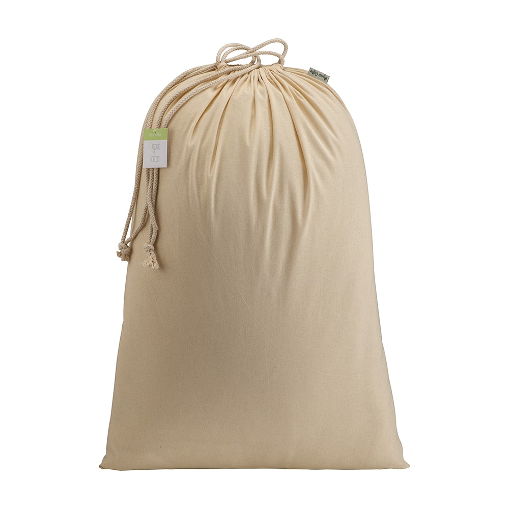 Eco Gifts Organic cotton drawstring bag 50x75cm