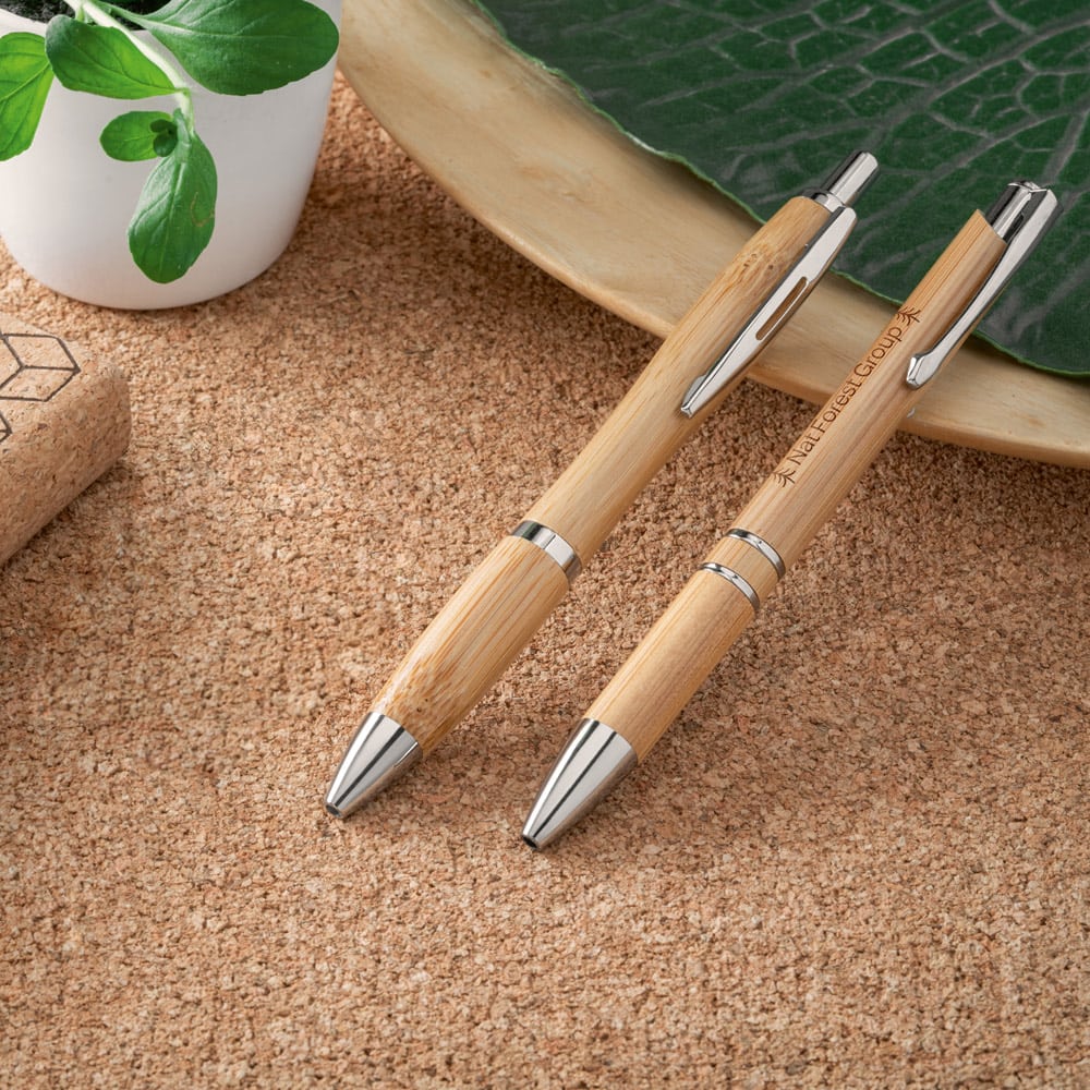 Eco Gifts NICOLE. Bamboo ball pen