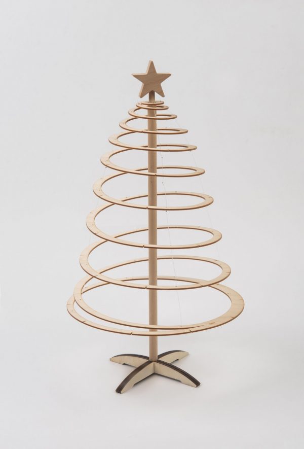 Design Products Wooden Christmas tree Spira – small