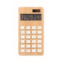Desktop Accessories 12 digit bamboo calculator