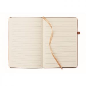 Eco Gifts Recycled PU A5 lined notebook