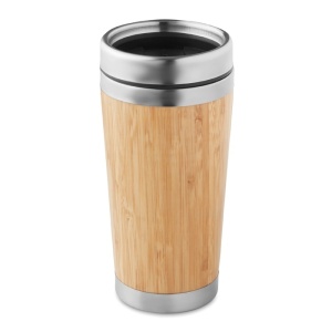 Eco Gifts Bamboo double wall travel cup