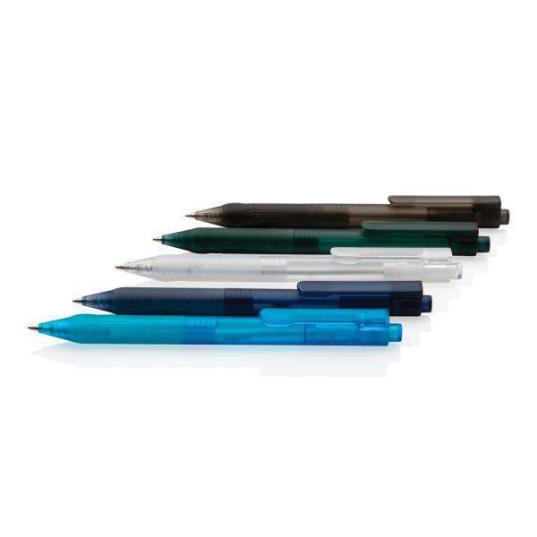 Office & Writing X9 frosted pen with silicone grip