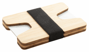 Eco Gifts Wolly bamboo card holder wallet