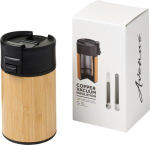 Eco Gifts Insulated bamboo tumbler