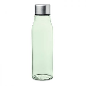Eco Gifts Glass drinkbottle with aluminium lid