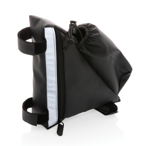 Backpacks PU high visibility bike frame bag with bottle holder
