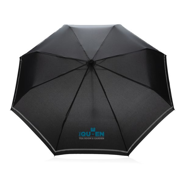 Eco Gifts 20.5″Impact AWARE™ RPET 190T pongee mini reflective umbrella