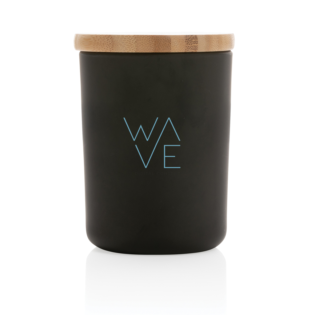 Ukiyo deluxe scented candle with bamboo lid Interior & Accessories Ukiyo deluxe scented candle with bamboo lid