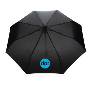 Eco Gifts 21″ Impact AWARE™ RPET 190T mini auto open umbrella