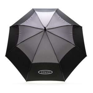 Eco Gifts 27″ Impact AWARE™ RPET 190T auto open stormproof umbrella