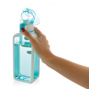Drinkware Squared lockable leak proof tritan water bottle
