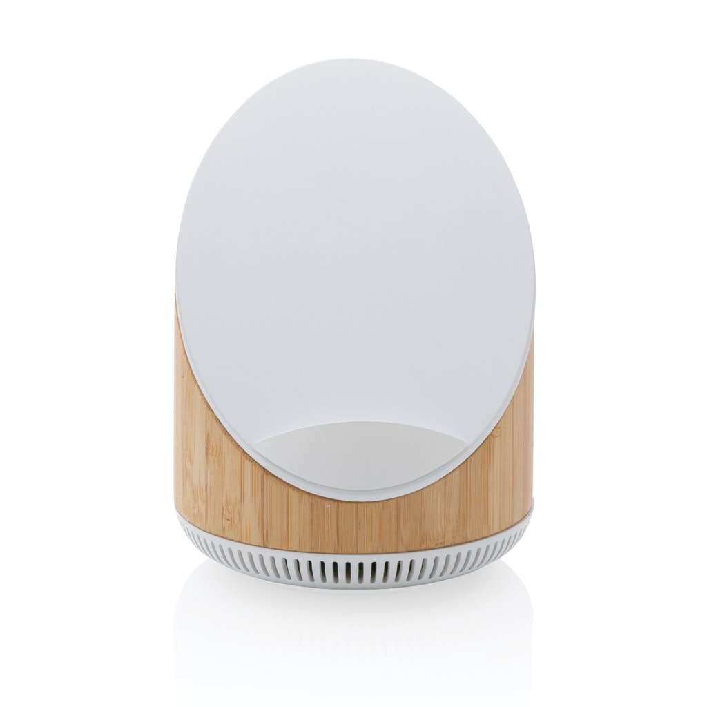 Speakers Ovate bamboo 5W speaker with 15W wireless charger