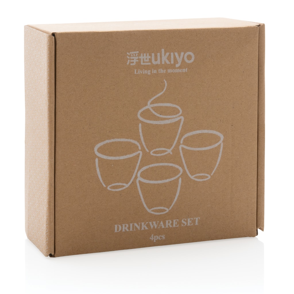 Mugs and Tumblers Ukiyo 4pcs drinkware set