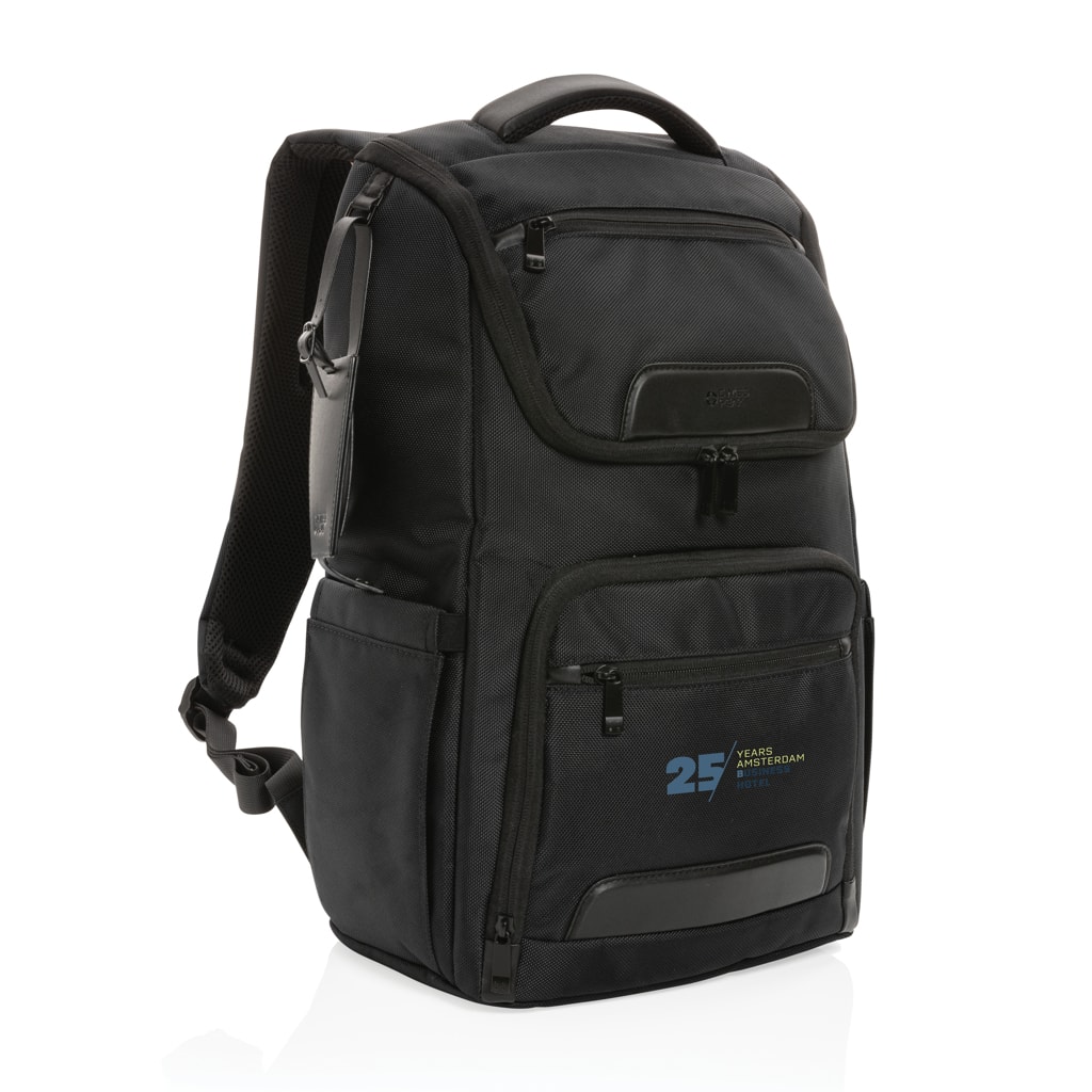 Eco Gifts Swiss Peak AWARE™ RPET Voyager 15.6″ laptop backpack