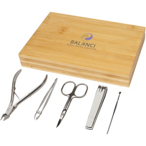 Eco Gifts Ladia 5-piece bamboo manicure set