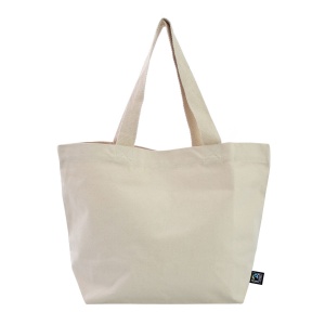 Cotton Fairtrade cotton shopping bag Hugo 390 g/m2