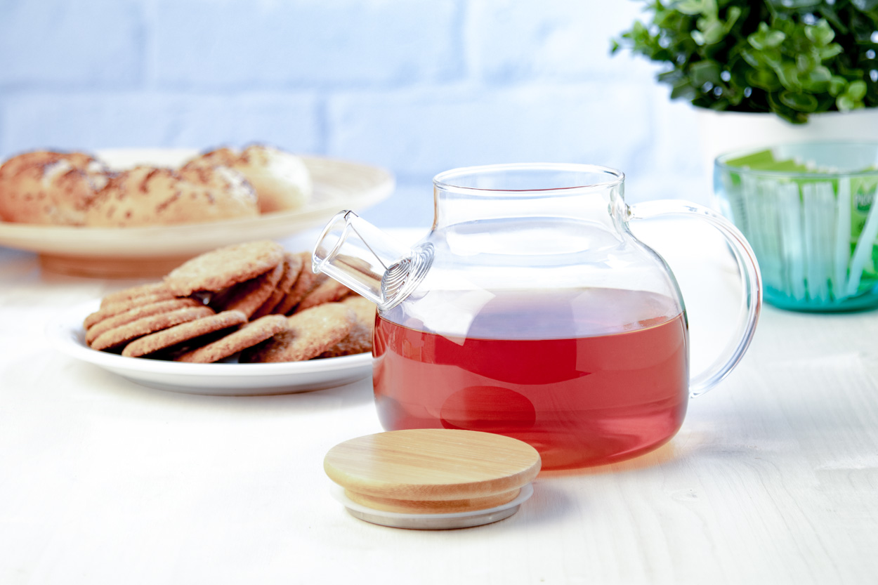 Eco Gifts Tendina glass teapot