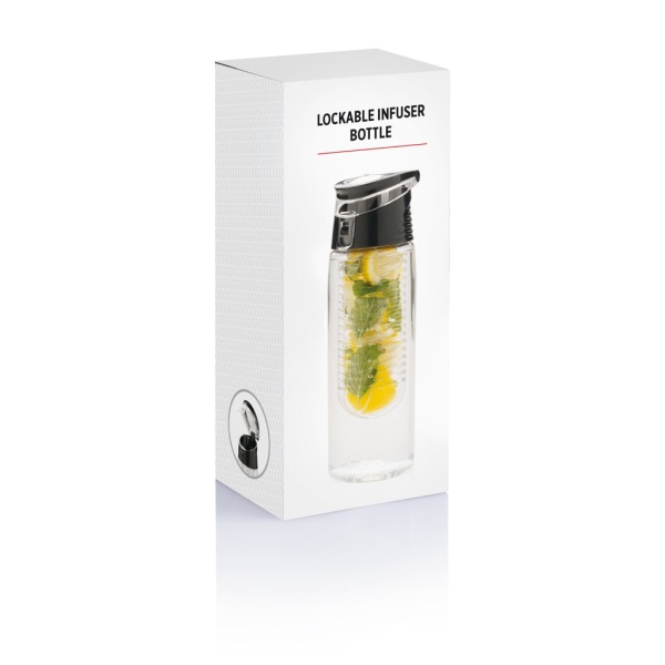 Bottles Lockable infuser bottle