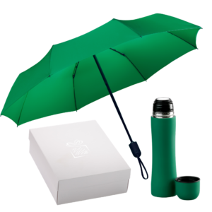 Colorissimo Car Set: Thermos & Full Automatic Umbrella