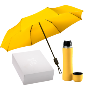 Colorissimo Car Set: Thermos & Full Automatic Umbrella
