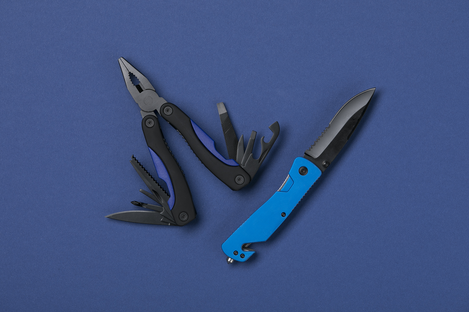 Colorissimo Emergency Knife Extreme & Multitool Rubby