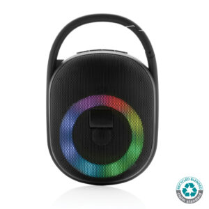 Eco Gifts RCS recycled plastic Lightboom 5W Clip speaker