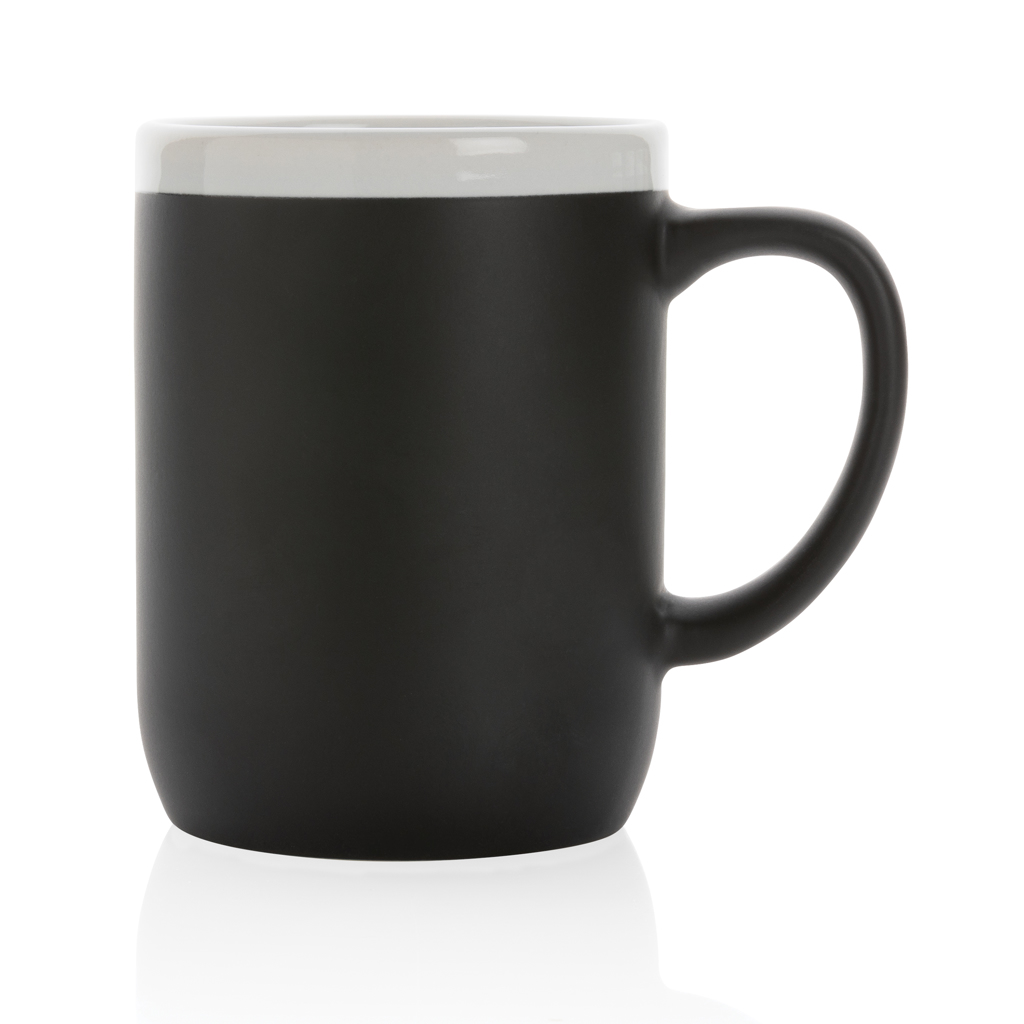 Mugs and Tumblers Ceramic mug with white rim