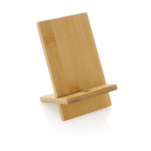 Eco Gifts FSC® bamboo phone stand in FSC® kraft box