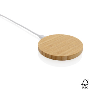 Eco Gifts FSC® bamboo 15W wireless charger