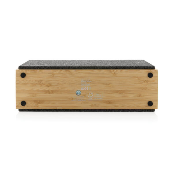 Audio Wynn 20W FSC® bamboo wireless speaker