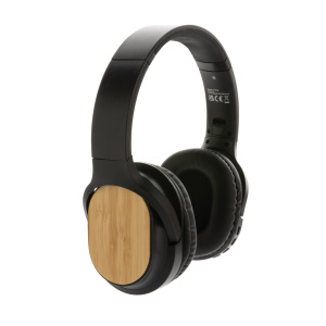 Eco Gifts RCS and FSC® bamboo Elite Foldable wireless headphone