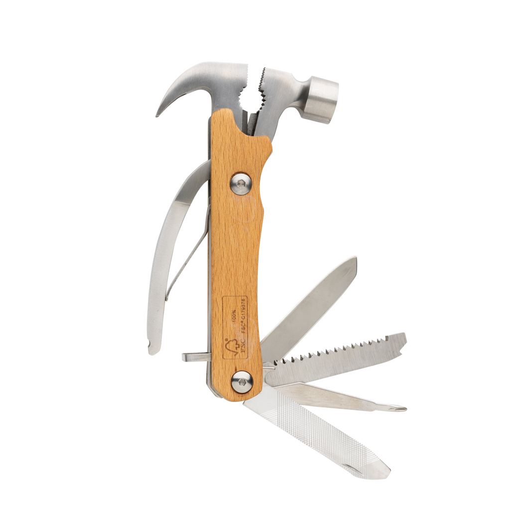 Eco Gifts FSC® wooden mutli-tool hammer