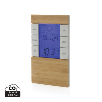 Desktop Accessories Utah RCS rplastic and FSC® bamboo weather station