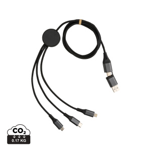 Chargers & Cables Terra RCS recycled aluminum 120 cm 6-in-1 cable
