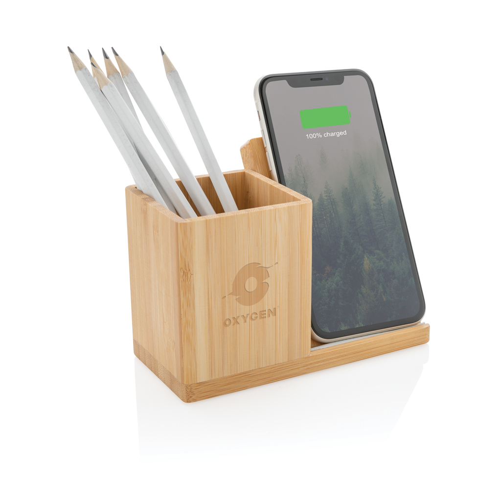 Eco Gifts Calgary FSC® bamboo 10W wireless charger