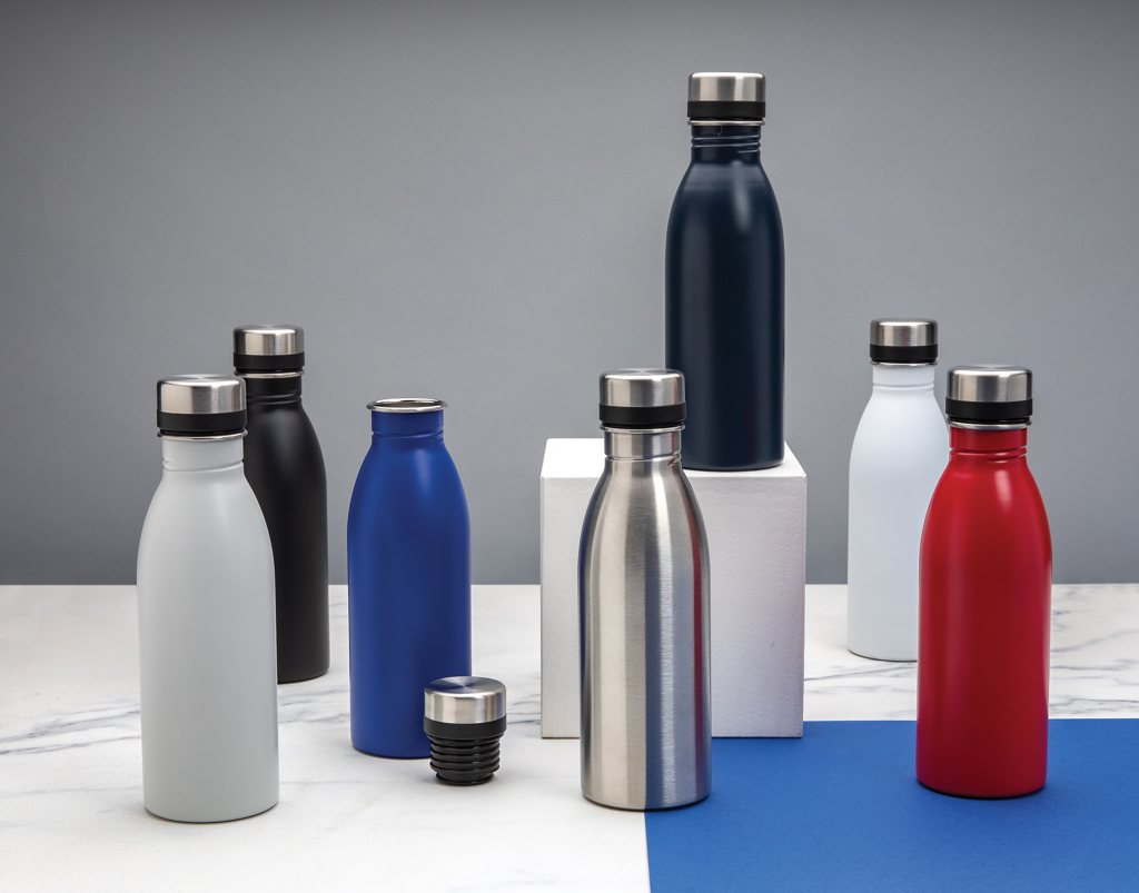 Drinkware RCS Recycled stainless steel deluxe water bottle