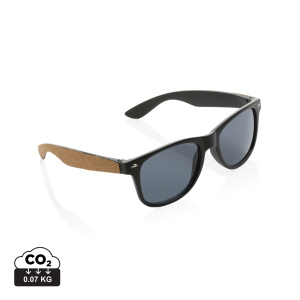 Eco Gifts GRS recycled PC plastic sunglasses with FSC® cork